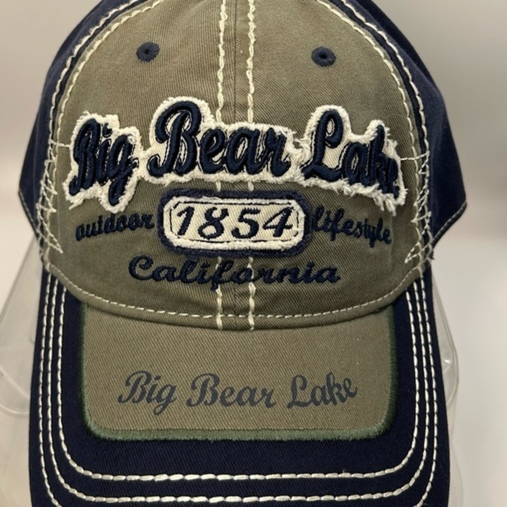 Big Bear Lake ball cap Hat Graphix 360 California